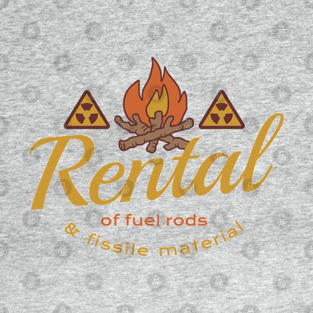 Rental for fuel rods and fissile material Wood lovers by Littlelimehead